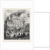Explosion in the Place De La Sorbonne Paris France 1869 by Anonymous