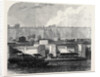 London Improvements: Hungerford Pier on the Thames Embankment UK 1869 by Anonymous