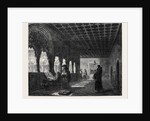 Monks Illuminating in a Convent at Valladolid Spain, in the General Exhibition of Water Colour Drawings 1869 by Anonymous