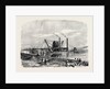 The Isthmus of Suez Maritime Canal: Dredges and Elevators at Work 1869 by Anonymous