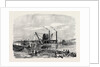 The Isthmus of Suez Maritime Canal: Dredges and Elevators at Work 1869 by Anonymous