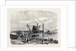 The Isthmus of Suez Maritime Canal: Dredges and Elevators at Work 1869 by Anonymous