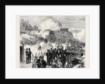 The Volunteer Review at Dover: Defence of the Castle Batteries UK 1869 by Anonymous