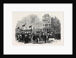 Lifeboat Festival Procession at Exeter UK 1869 by Anonymous