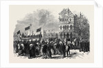 Lifeboat Festival Procession at Exeter UK 1869 by Anonymous