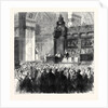Enthronement of the Bishop of London in St. Paul's Cathedral London UK 1869 by Anonymous