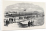 Visit of the Prince and Princess of Wales to the Suez Canal Works: The Prince Letting the Waters of the Mediterranean Into the Bitter Lakes 1869 by Anonymous