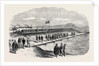 Visit of the Prince and Princess of Wales to the Suez Canal Works: The Prince Letting the Waters of the Mediterranean Into the Bitter Lakes 1869 by Anonymous