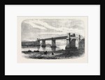 Railway Bridge and Viaduct at Runcorn UK 1869 by Anonymous