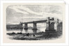 Railway Bridge and Viaduct at Runcorn UK 1869 by Anonymous