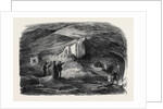 The Royal Caverns at Jerusalem 1869 by Anonymous