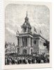 Earl De Grey and Ripon Going from the Townhall at Burslem to Open the Wedgwood Institute 1869 by Anonymous
