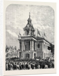 Earl De Grey and Ripon Going from the Townhall at Burslem to Open the Wedgwood Institute 1869 by Anonymous