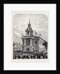 Earl De Grey and Ripon Going from the Townhall at Burslem to Open the Wedgwood Institute 1869 by Anonymous