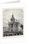 Earl De Grey and Ripon Going from the Townhall at Burslem to Open the Wedgwood Institute 1869 by Anonymous