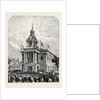 Earl De Grey and Ripon Going from the Townhall at Burslem to Open the Wedgwood Institute 1869 by Anonymous