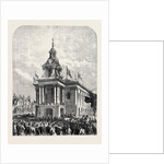 Earl De Grey and Ripon Going from the Townhall at Burslem to Open the Wedgwood Institute 1869 by Anonymous