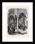 The Bazaar at Constantinople Turkey Istanbul 1869 by Anonymous