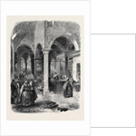 The Bazaar at Constantinople Turkey Istanbul 1869 by Anonymous