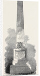 Monument to Lieutenant H.E. Baines at Quebec 1869 Canada by Anonymous