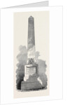 Monument to Lieutenant H.E. Baines at Quebec 1869 Canada by Anonymous