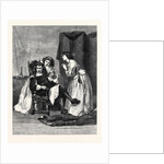 Persuading Papa, in the Exhibition at the Gallery 7 Haymarket 1869 UK by Anonymous