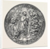 Gold Repousse Medallion by Anonymous