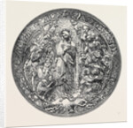 Gold Repousse Medallion by Anonymous