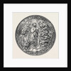 Gold Repousse Medallion by Anonymous