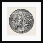 Gold Repousse Medallion by Anonymous