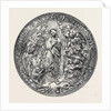 Gold Repousse Medallion by Anonymous