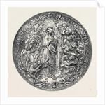 Gold Repousse Medallion by Anonymous