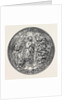 Gold Repousse Medallion by Anonymous