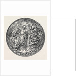 Gold Repousse Medallion by Anonymous