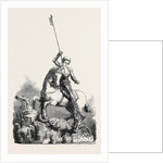 St. George Slaying the Dragon from the Old Palace at Prague by Anonymous