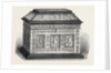 Byzantine Casket of Bonework Set in Ebony by Anonymous
