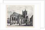 The New Chapel of St. John's College Cambridge UK 1869 by Anonymous