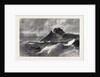 A Fresh Gale Mount Orgueil Jersey, in the Exhibition of the Society of British Artists Suffolk Street London 1869 UK by Anonymous