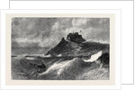 A Fresh Gale Mount Orgueil Jersey, in the Exhibition of the Society of British Artists Suffolk Street London 1869 UK by Anonymous