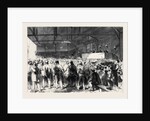 The Elections in Paris: A Meeting in a Low Quarter 1869 France by Anonymous