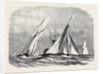 Royal London Yacht Club Match the Sphinx and Volante Rounding at Southend 1869 by Anonymous