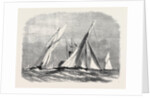 Royal London Yacht Club Match the Sphinx and Volante Rounding at Southend 1869 by Anonymous