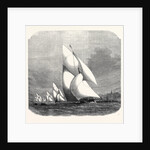 The Royal Thames Yacht Club Match: Finish of the Race 1869 by Anonymous