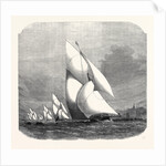 The Royal Thames Yacht Club Match: Finish of the Race 1869 by Anonymous