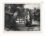 No Thoroughfare, in the Exhibition of the Society of British Artists 1869 by Anonymous