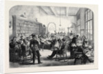 The Guards' Institute Vauxhall Bridge Road London the Reading Room 1869 UK by Anonymous