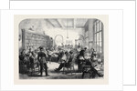 The Guards' Institute Vauxhall Bridge Road London the Reading Room 1869 UK by Anonymous
