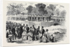 Band of the Life Guards Playing on the New Platform in Hyde Park London UK 1869 by Anonymous