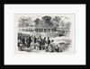 Band of the Life Guards Playing on the New Platform in Hyde Park London UK 1869 by Anonymous
