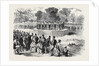 Band of the Life Guards Playing on the New Platform in Hyde Park London UK 1869 by Anonymous